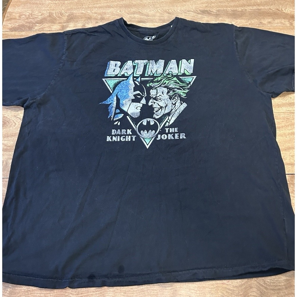 Batman Joker Dark Knight DC Comics Graphic T-shirt 4XL‎ Short Sleeves